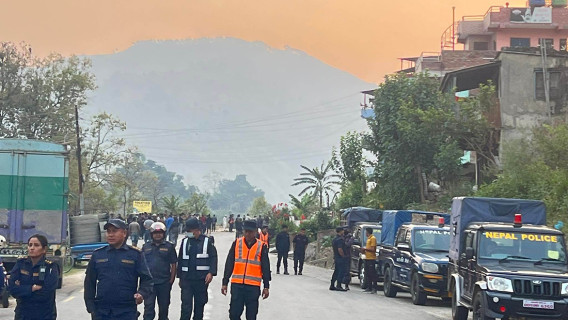 धादिङमा युवकको हत्या, स्थानीयले गरे सडक अवरुद्ध